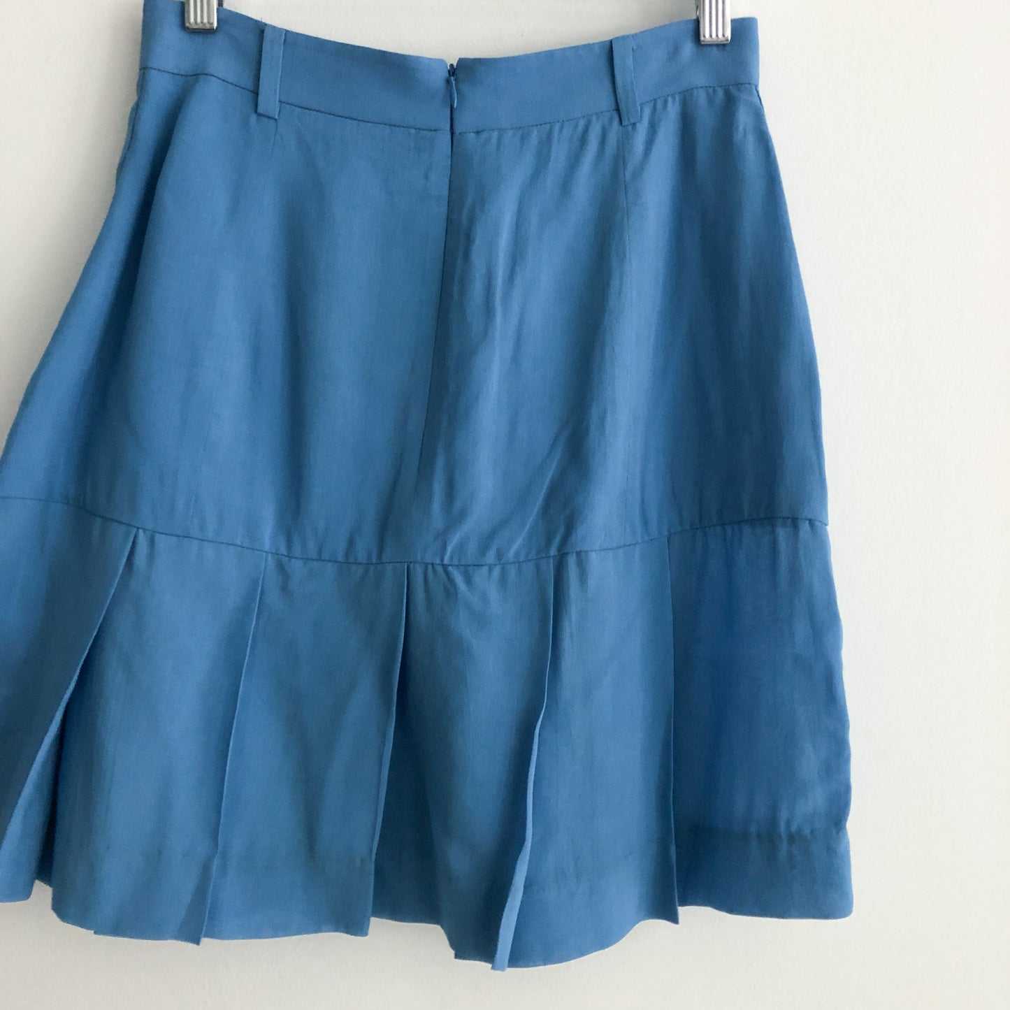Sky Pleated Mini Skirt