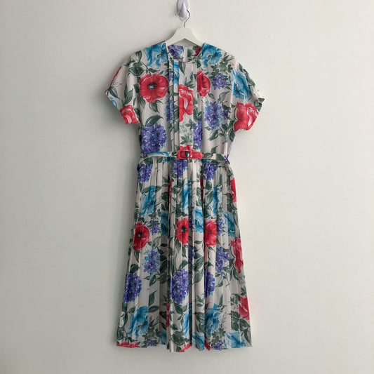 Vintage Floral Cottagecore Dress