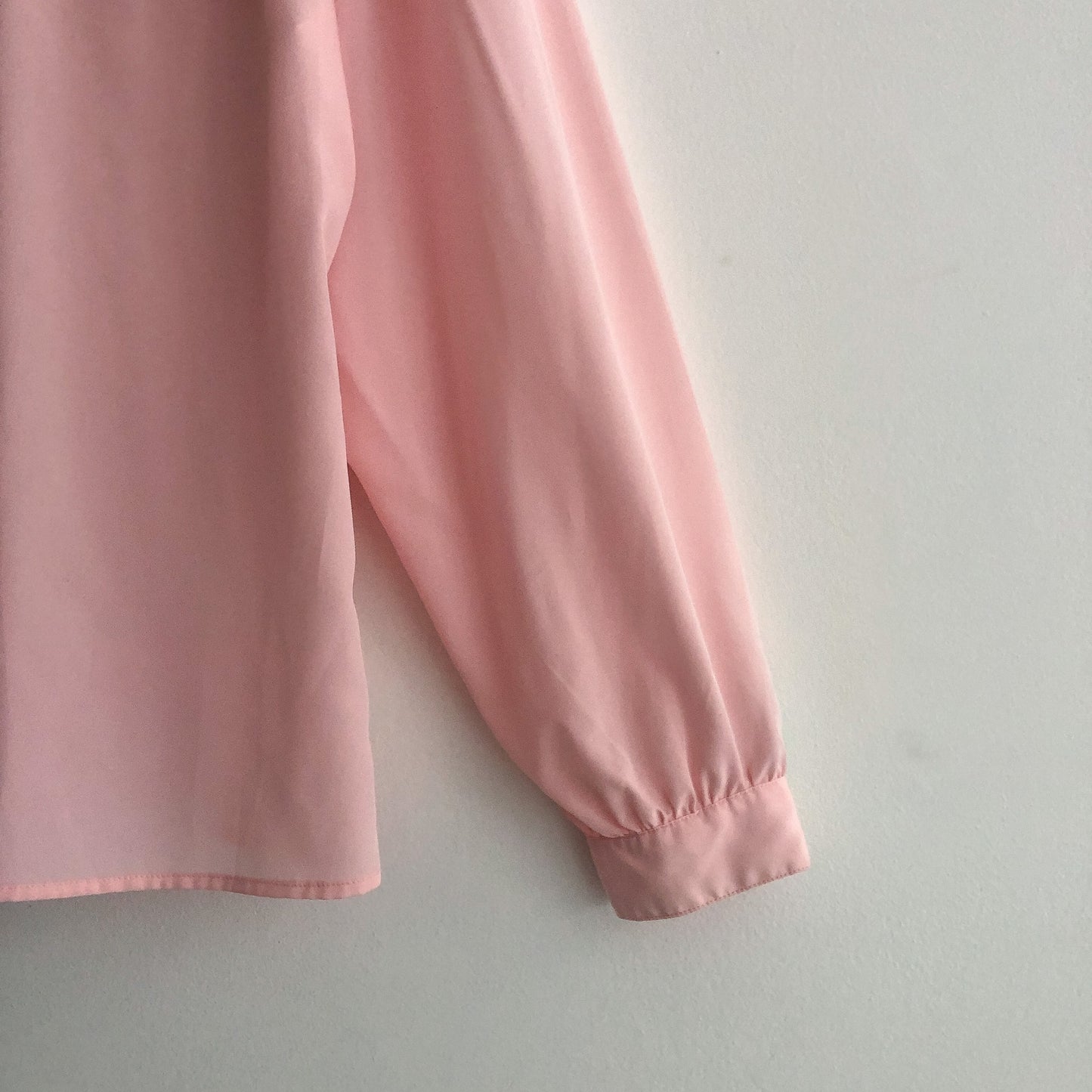 Vintage Baby Pink Blouse