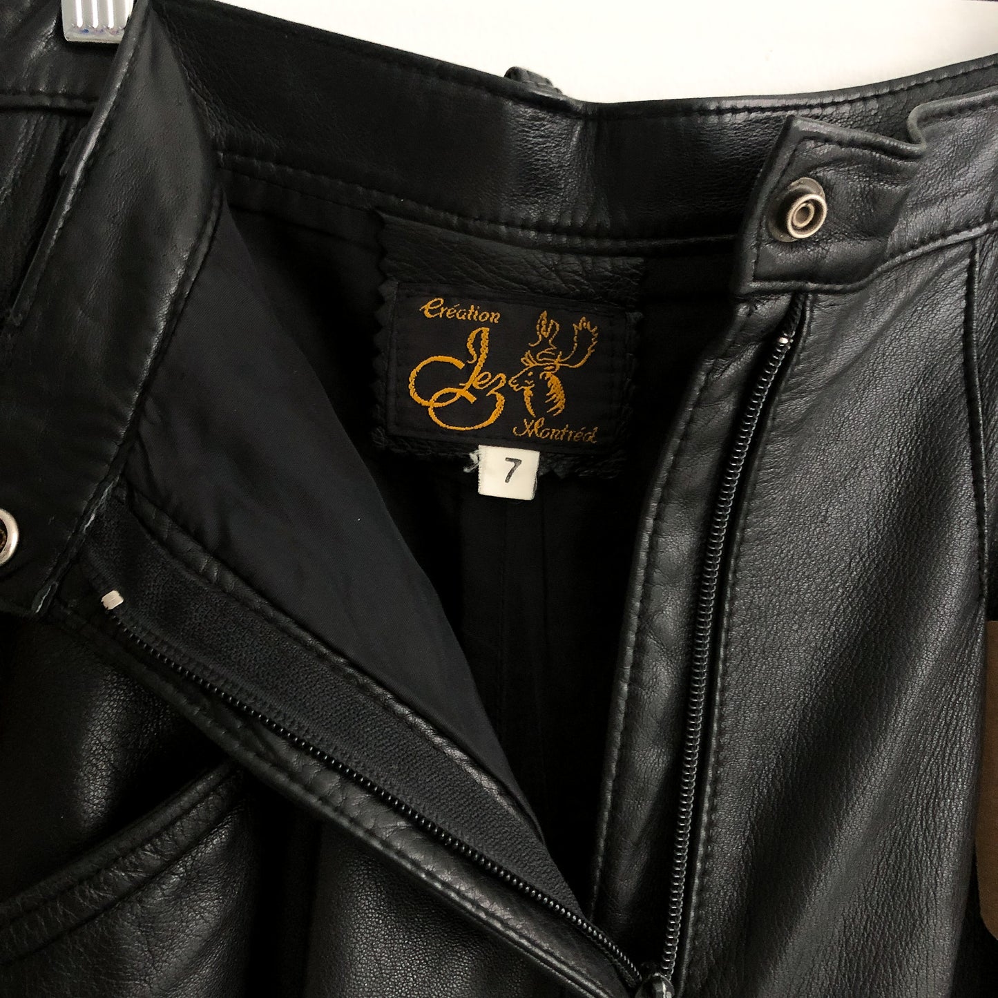 Vintage Montreal Leather Pants