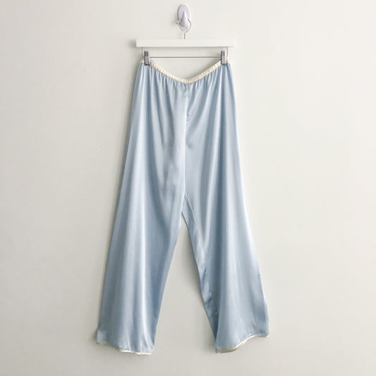 Baby Blue Silky PJ Pants